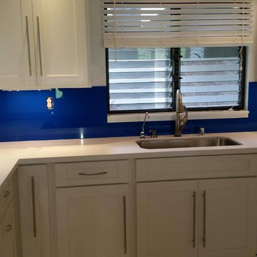 Painted Backsplash