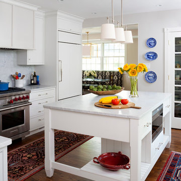 Bright and Airy Chevy Chase Kitchen