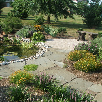 Koi Pond and Waterfall- Small Scale Design