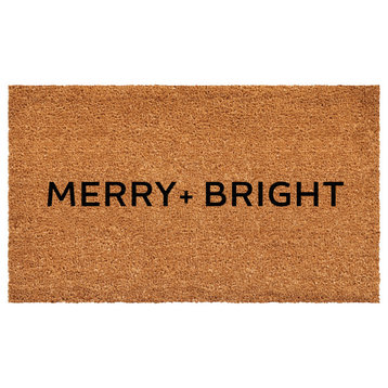 Calloway Mills Ultra Modern Merry and Bright Doormat, 30x48