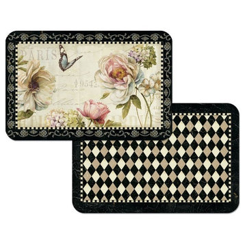 "French Bouquet" Reversible Placemats, Set of 6