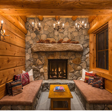 Hybrid Log Home