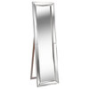 Chauncey Stand Mirror with Beveled Mirror Frame
