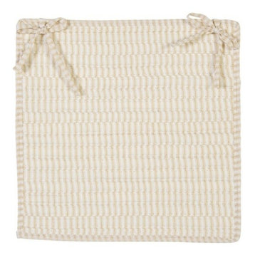 Ticking Stripe, Canvas Chair Pad