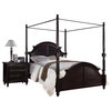 Acme Charisma California King Poster Bed With Canopy, Dark Espresso