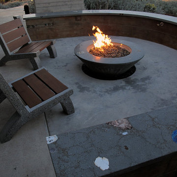 Concrete Gas Fire Pits
