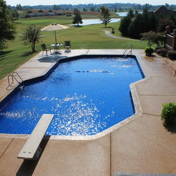 Troy, TN Somerset Grecian with Custom Coping