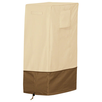 Square Smoker Cover-Durable Grill Cover, Weather Resistant Fabric, X-Large