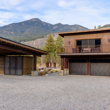 A Modern-Rustic Family Home Designed to Survive Wildfires