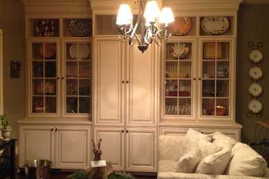 Elegant family room photo in Other