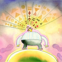 Revelation - Original Watercolor - Drawings And Illustrations