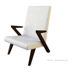 ZEE CHAIR by Jonathan Franc - Armchairs And Accent Chairs