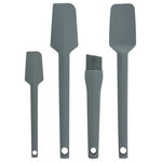 Range Kleen / Taste of Home - Taste of Home 5 Piece Silicone Tools Bundle, Ash Gray - The Taste of Home 5-Piece Silicone Tools Bundle in Ash Gray includes the tools home chefs need to complete basic cooking tasks! This 5-Piece Set includes one Silicone Spatula, one Silicone Spoonula, one Silicone Basting + Pastry Brush, one Mini-Spatula, and one Silicone 3-in-1 Tool, all in a modern Gray color.