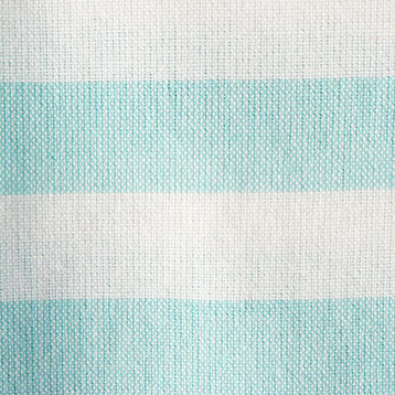 DII Aqua 1" Stripe Fouta Towel