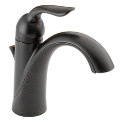 Delta Lahara&reg; Single Handle Centerset Lavatory Faucet - Bathroom Sink Faucets