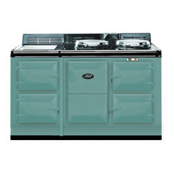 AGA Traditional Electric 4 Oven Cooker, Pistachio | A4O-E-MOD-PIS - Gas Ranges And Electric Ranges