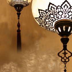 Turkish Style Ottoman Lighting Cylinder Lighting 17cm - Pendant Lighting