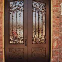 Wrought Iron Exterior Entry Doors - Products