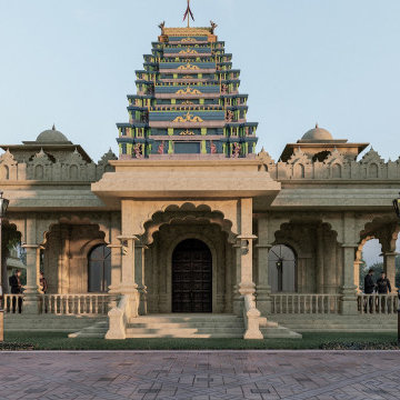Hindu temple of Atlanta Design by ArchitectureDesigning.com