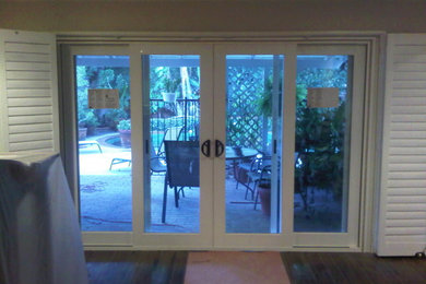 Inspiration for a timeless entryway remodel in Los Angeles