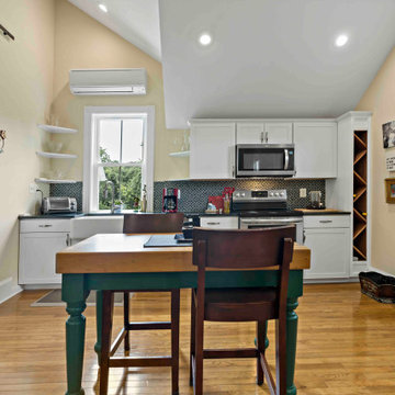 Historic Fairfax Farmhouse Receives Hearth Room and Garage/In-Law Addition