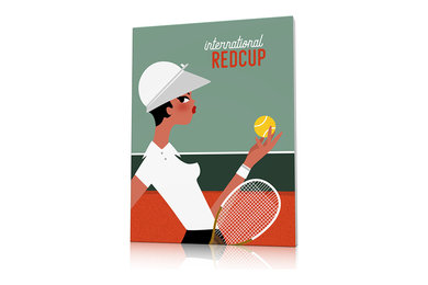 Tableau déco Tennis Roland Garros
