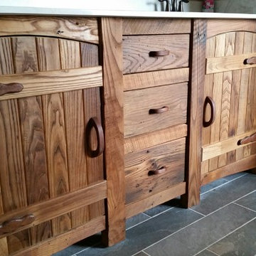 Reclaimed Wood Vanity