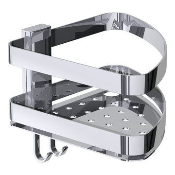 Shower Caddy Shelf Organizer for Shampoo, Conditioner, Soap