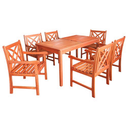 Transitional Outdoor Dining Tables by VIFAH