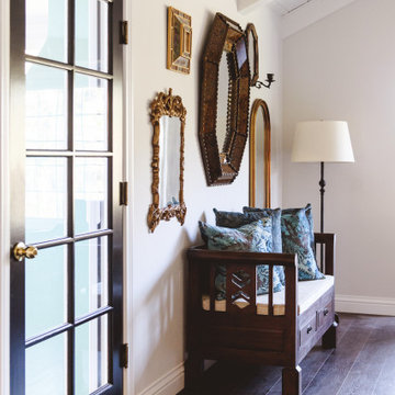 Eclectic Transitional Family Room