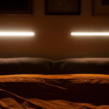 ZONA NOTTE_ dettaglio illuminazione letto