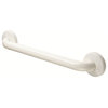 18 Inch Grab Bar With Safety Grip, Wall Mount Coated Grab Bar, White