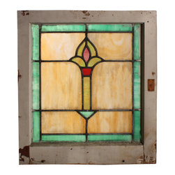Antique Stained & Leaded Glass - Windows