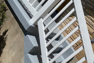 Staircase - modern staircase idea in Other