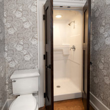 Powder room with shower