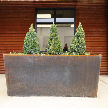 Central Steel Service Constructs Office Building from Weathering Steel Products