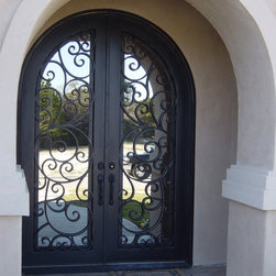 Classic Wrought Iron Door Designs - Front Doors