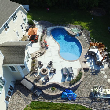 Personal Resort in Pewaukee- Overhead View