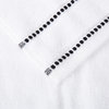 Lavish Home Quick Dry 100% Cotton Zero Twist 6 Piece Towel Set, White