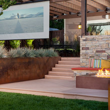 Screen outside