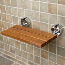 Fold-down shower seatt