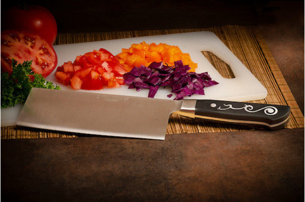 I.O. SHEN Master Grade Heavy Cleaver, 6 ¾" / 170 mm
