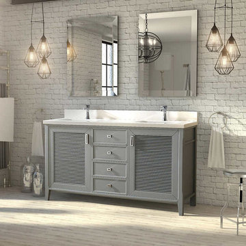 An update to our classic best seller, the 24 inch Transitional Bathroom Vanity C