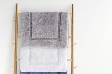Cotton + Bamboo Decorator Bath Mat