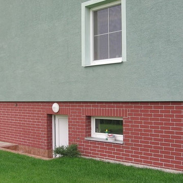 Exterior stone homes