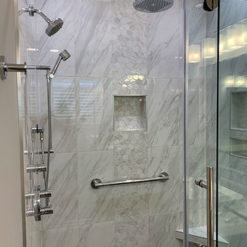 Williamsburg Master Bath Remodel Marble