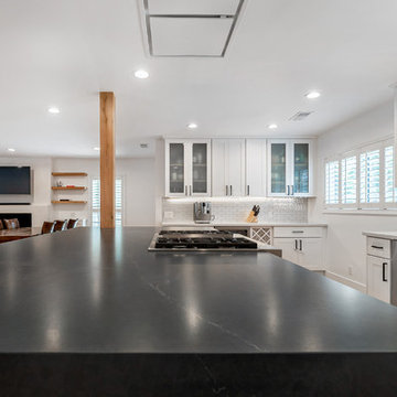 West Hollywood kitchen and living room remodeling project