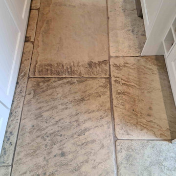 Renovating a Lapicida White Sandstone Kitchen Floor in Ilkley