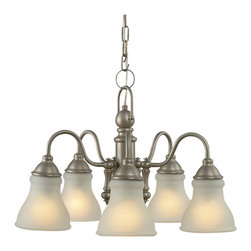 Royce Lighting - Royce Lighting Morrpark 5 Light Chandelier Antique Nickel - Chandeliers