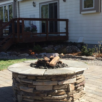 Outdoor Gas Fire Pit